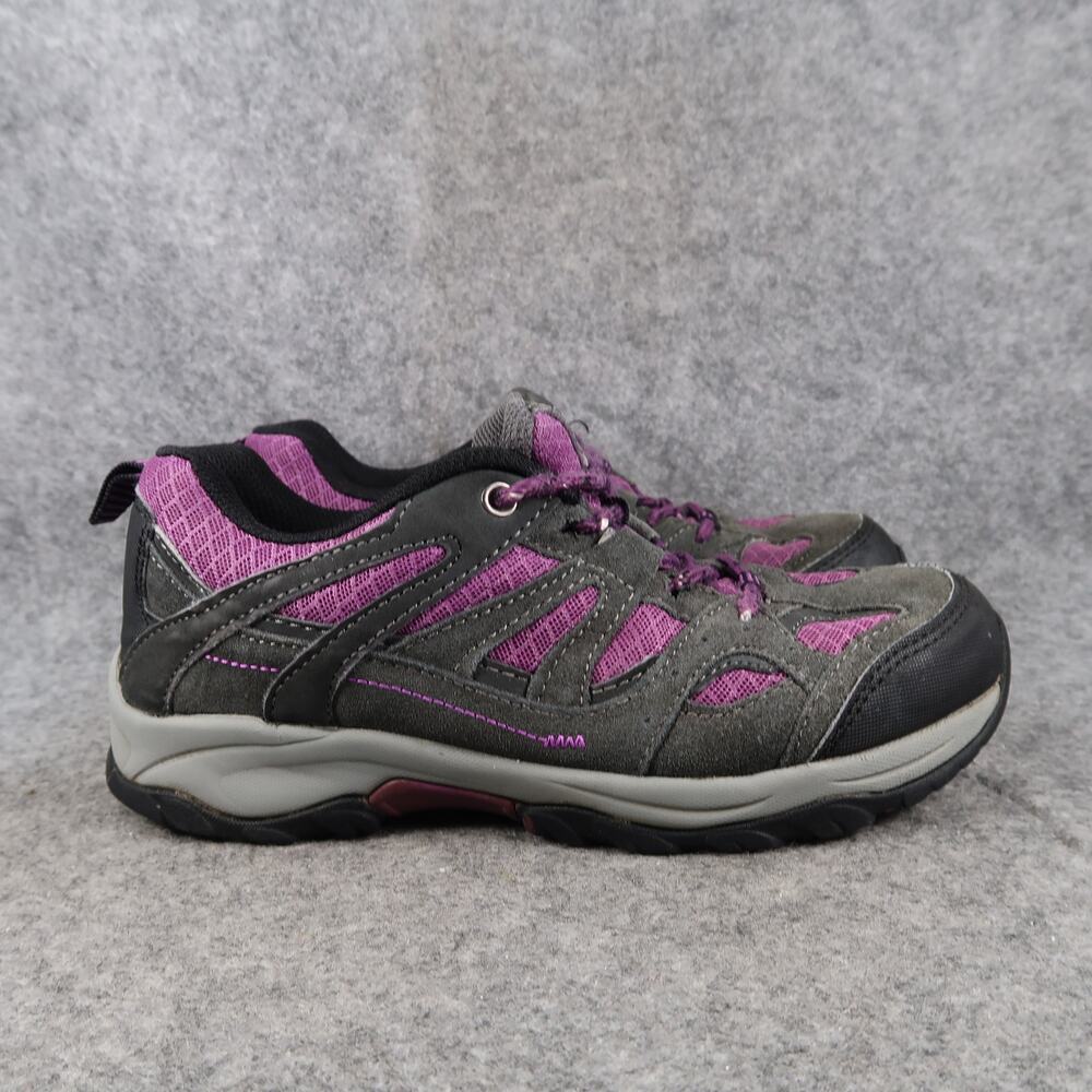 Denali Shoes Womens 6 Hiking Sneakers Trail Athletic Trainer Leather Lace Up
